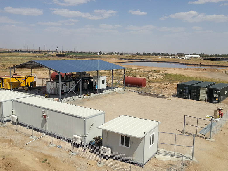 Cassandra Oil - CASO temporary site at Bajwan, Iraq
